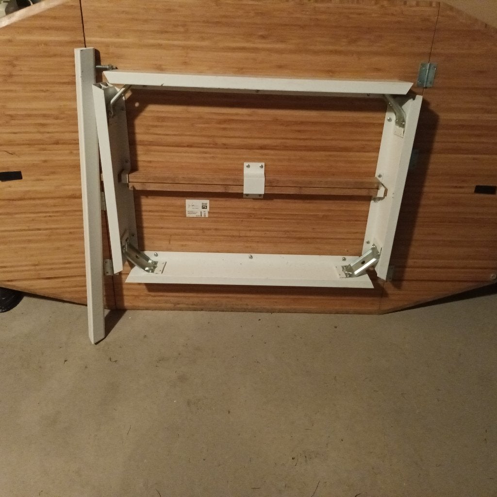 Eettafel, Ophalen, Gebruikt, 100 tot 150 cm, 50 tot 100 cm