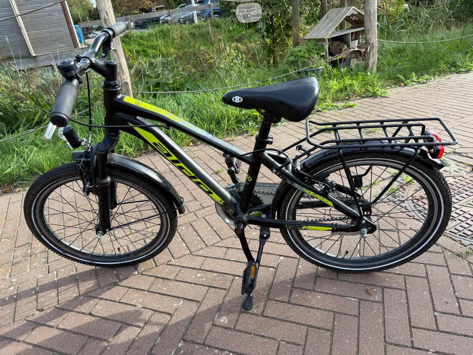 Aldo Peak kinderfiets 20 inch, Fietsen en Brommers, Ophalen, Gebruikt, Velgrem, 20 inch of meer