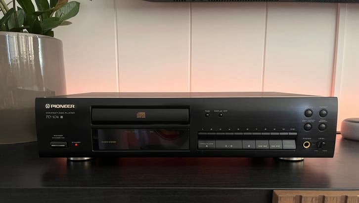 Pioneer PD-104 CD Speler - Vintage Audio Kwaliteit, Ophalen, Zo goed als nieuw, Pioneer