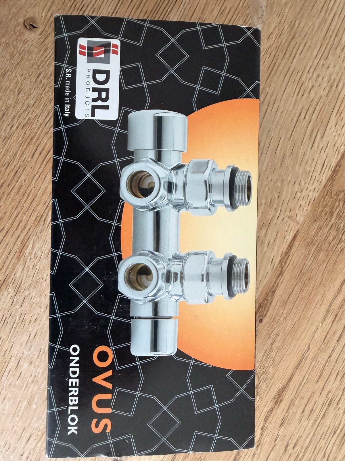 Nieuw DRL OVUS Onderblok 1/2" x 24/19 Thermostatisch Voorber, Ophalen of Verzenden, Nieuw, Radiator