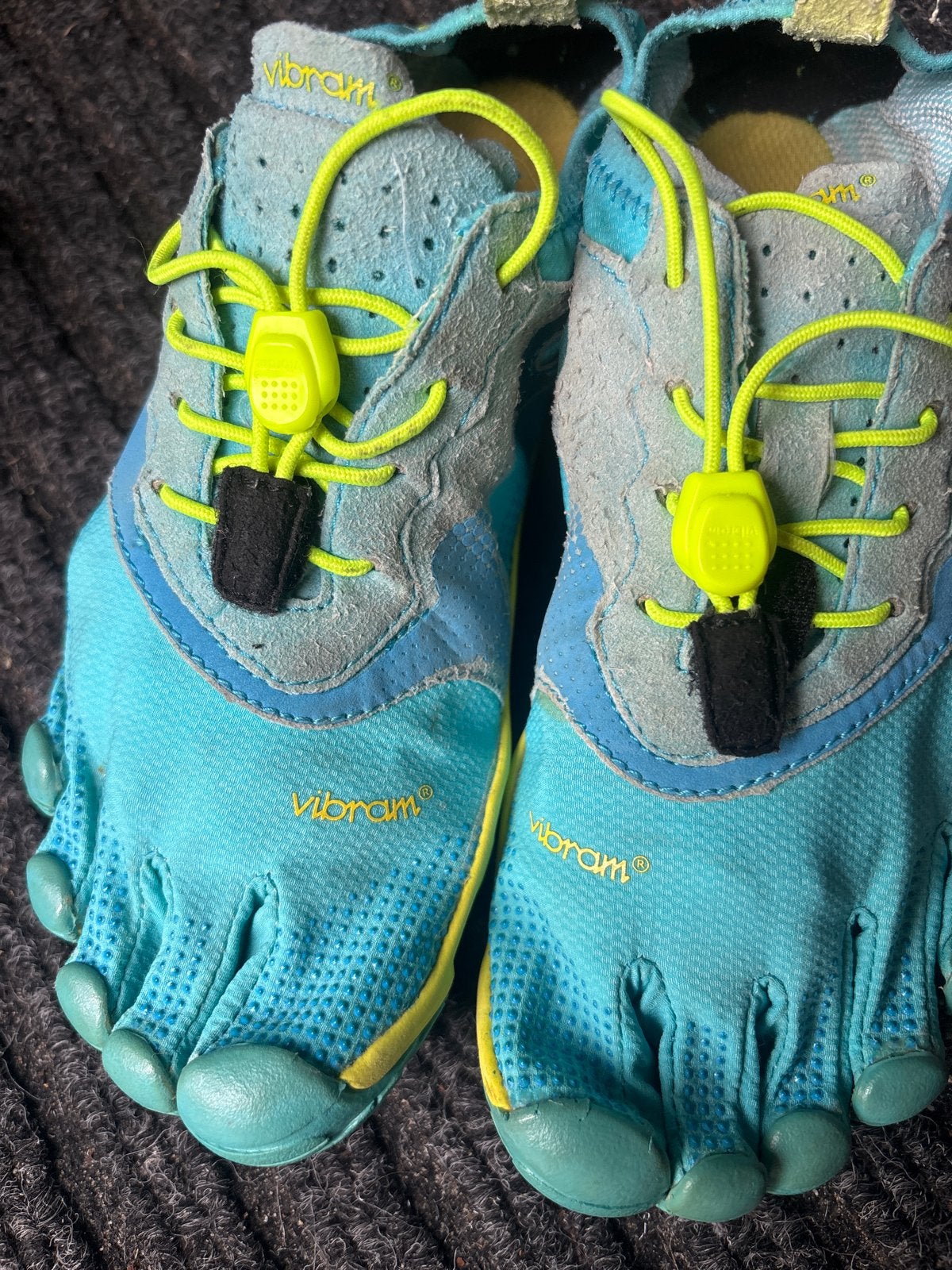 Vibram FiveFingers Barefoot Schoenen - Maat 34-35, Kleding | Dames, Ophalen of Verzenden, Gedragen, Blauw, Sportschoenen