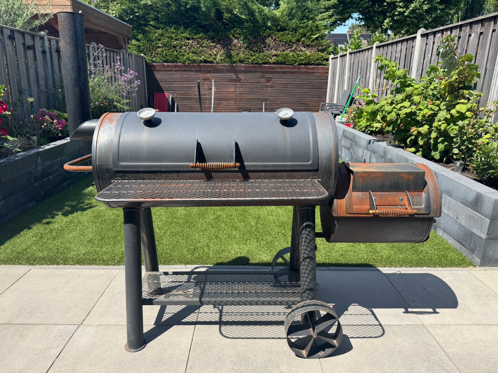BBQ / Smoker, Ophalen, Gebruikt