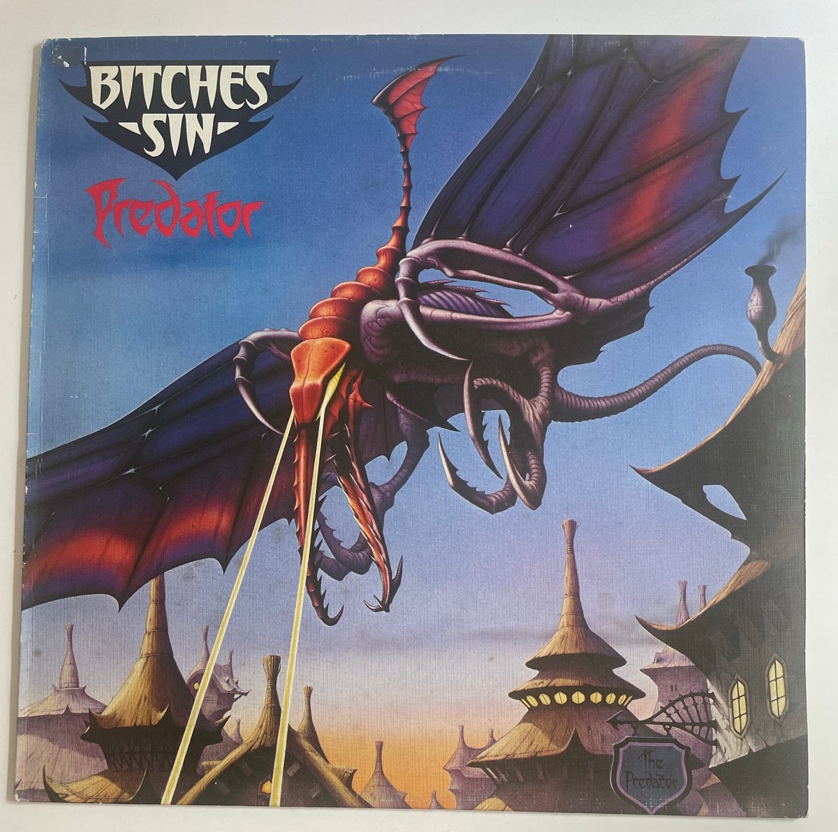 Bitches Sin - Predator LP (Heavy Metal, 1982), Ophalen of Verzenden, Gebruikt