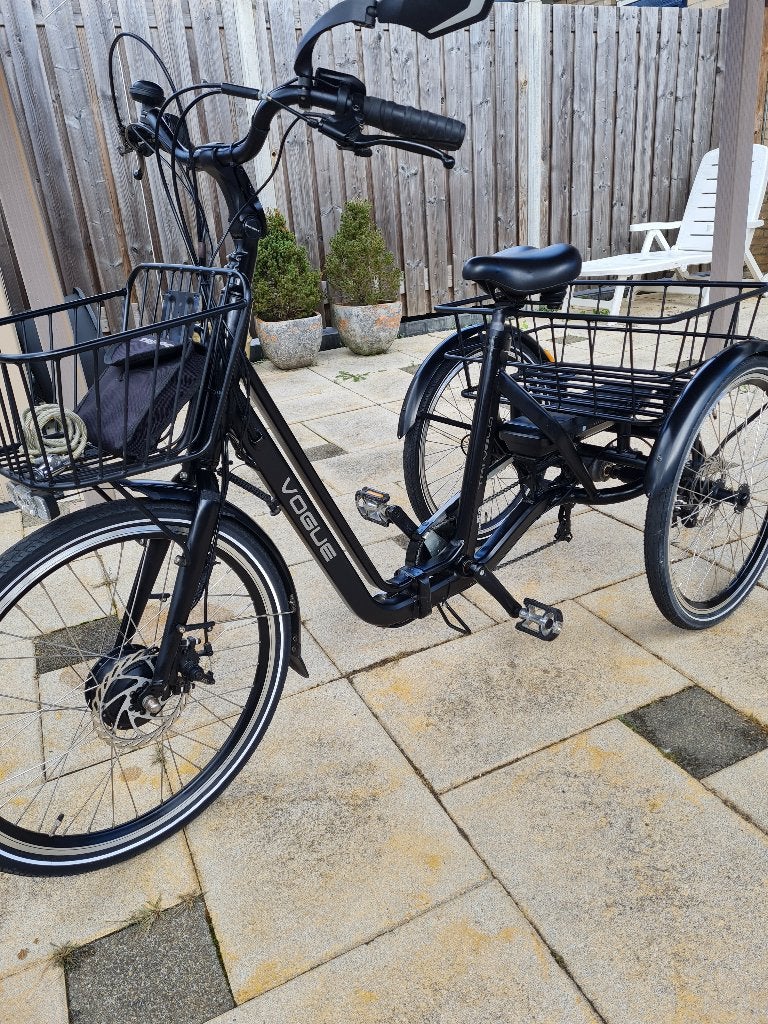elektrische driewieler fiets als nieuw  e-bike, Ophalen of Verzenden, Nieuw, Schijfrem, Overige merken