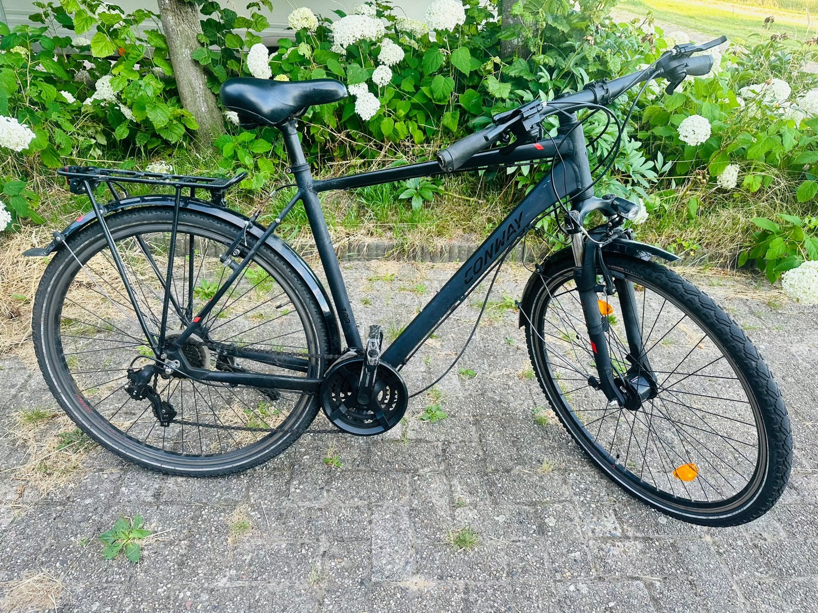 Conway herenfiets, Gebruikt, Velgrem, Meer dan 20 versnellingen, Ophalen