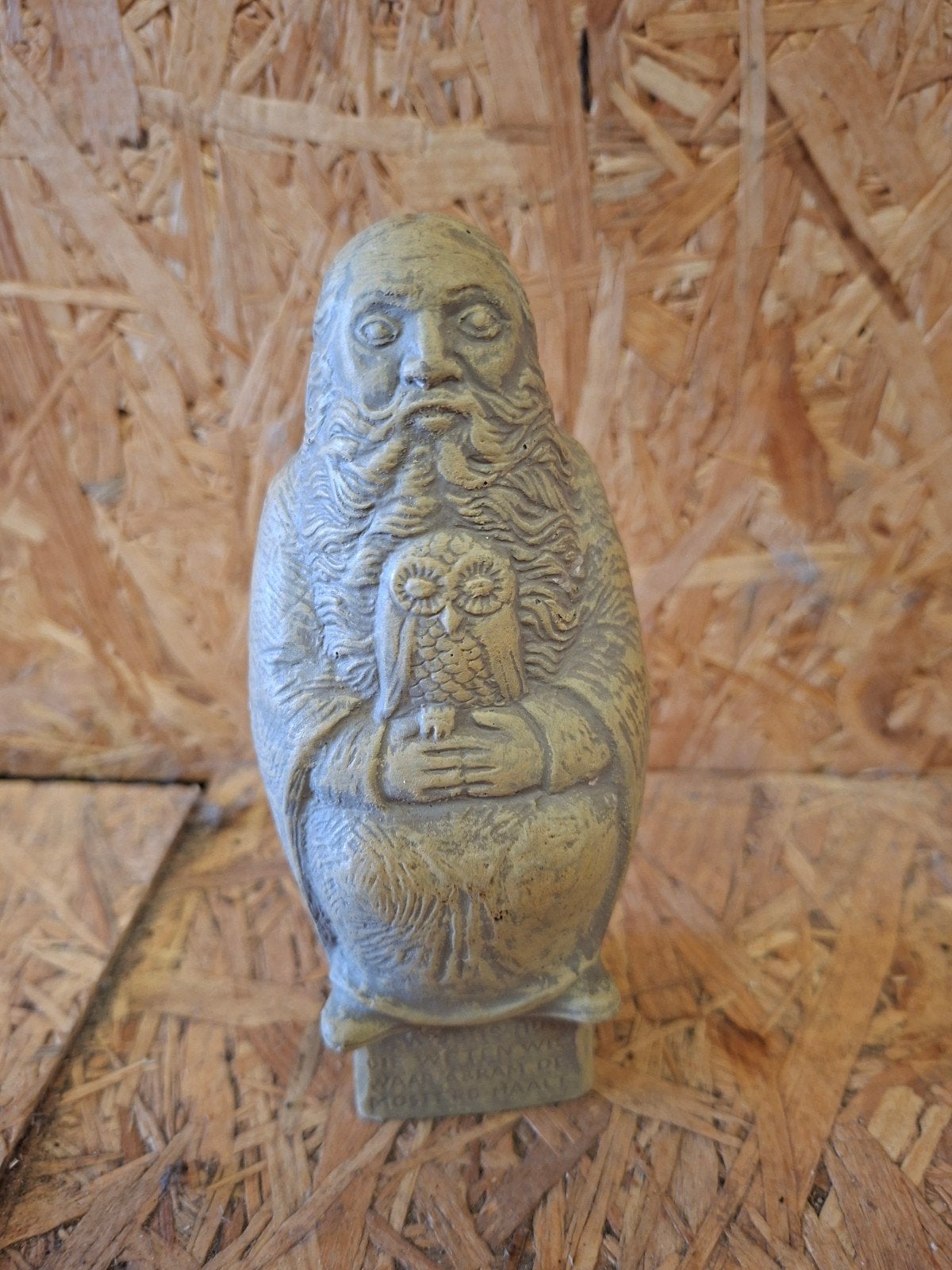 Abraham beeldje met uil, Ophalen of Verzenden, Zo goed als nieuw, Dier