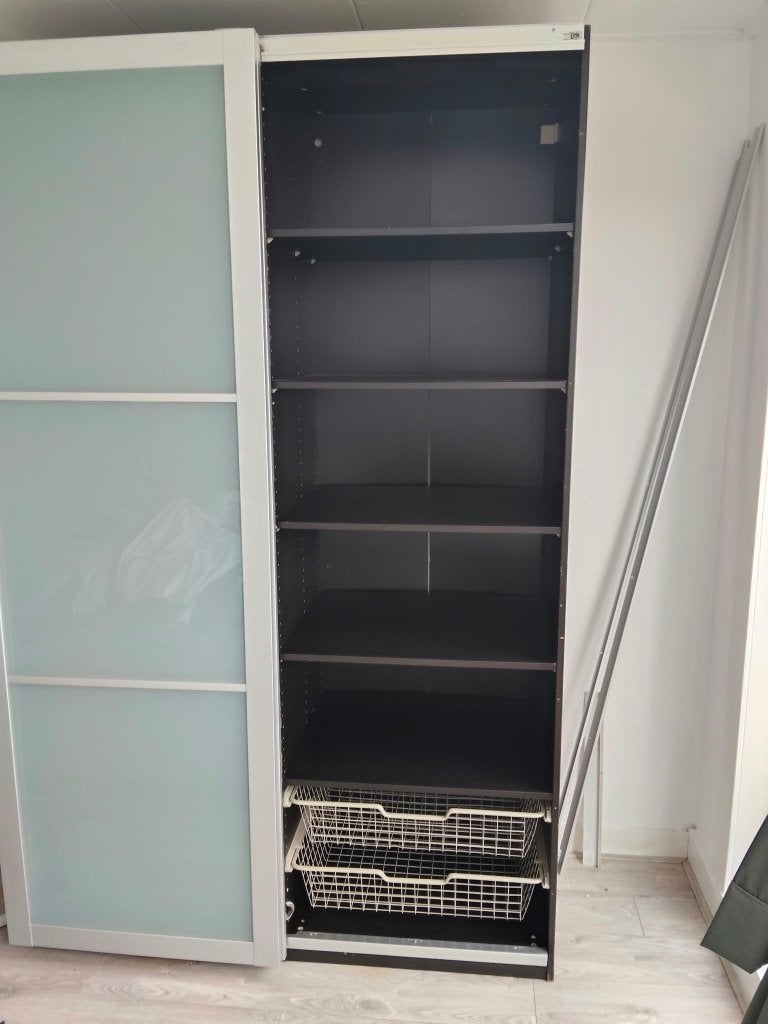 IKEA Pax Kast schuifdeuren (235cm x 150cm x 58cm), Ophalen, Gebruikt, 100 tot 150 cm, 200 cm of meer