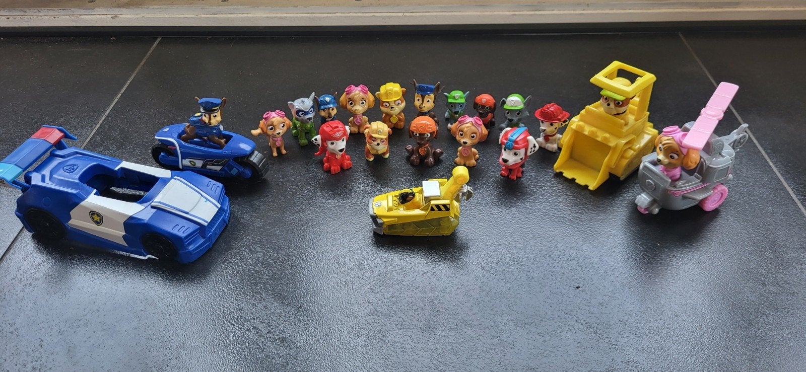 Paw Patrol speelgoed set - Figuren en voertuigen, Ophalen of Verzenden, Gebruikt, Jongen of Meisje