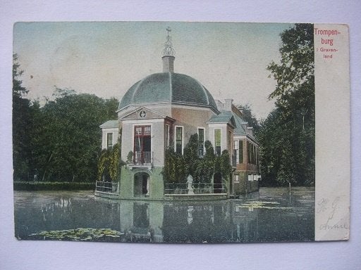 Q60 's-Graveland - Trompenburg - 1905, Verzenden, Voor 1920, Gelopen, Noord-Holland