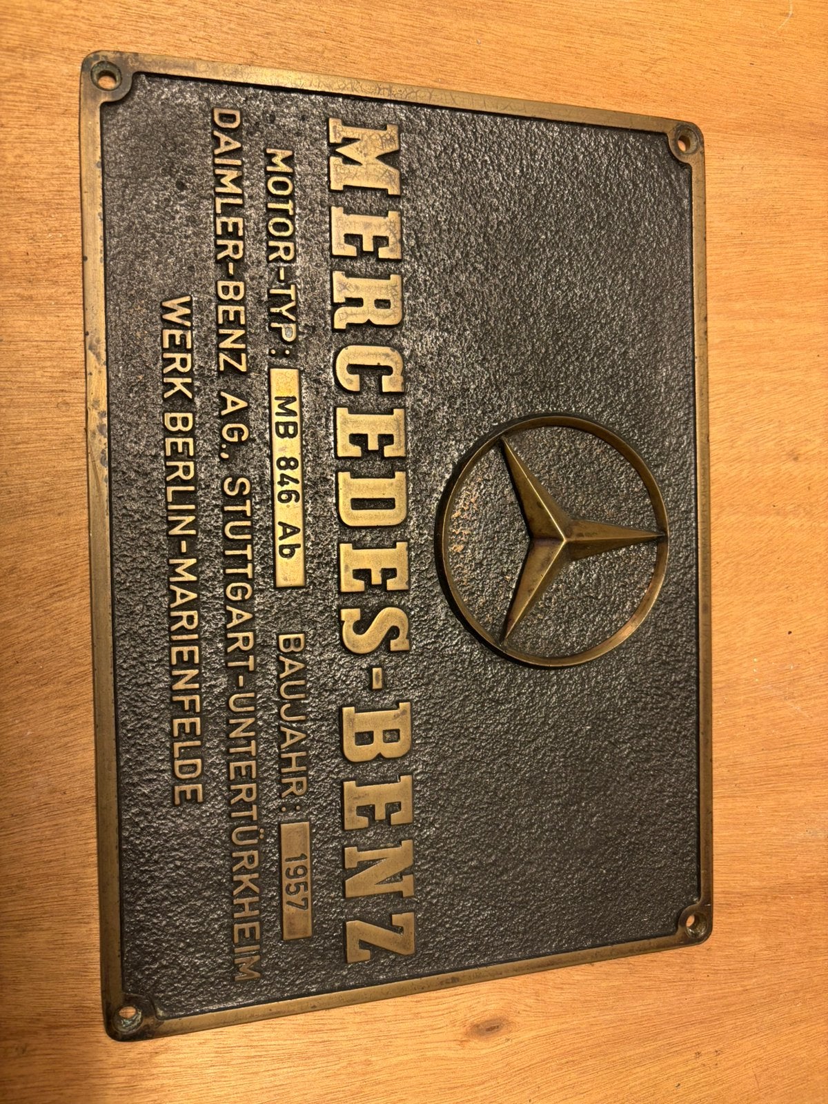 Motor plaat, Ophalen of Verzenden, Gebruikt