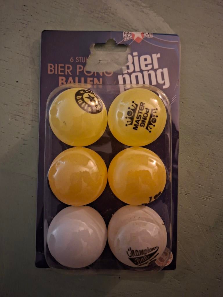 Nieuwe bierpong balletjes., Ophalen of Verzenden, Nieuw