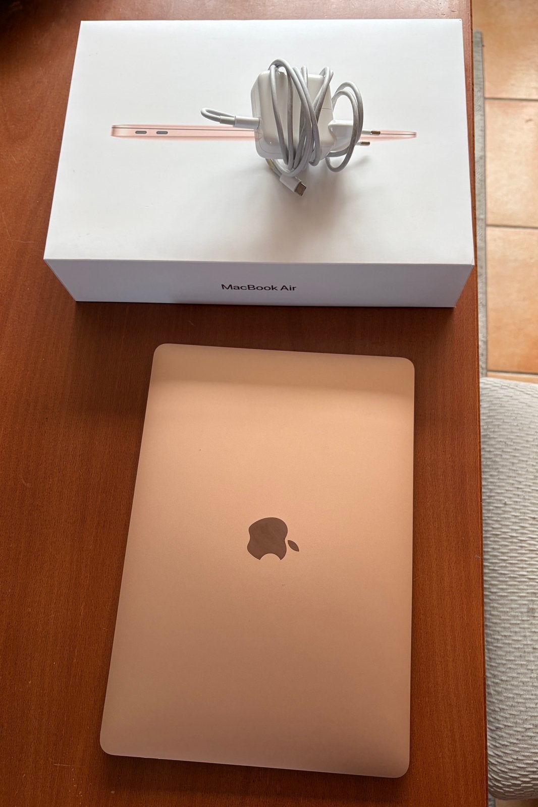Apple MacBook Air 13” Goud (2020) | i5 | 8GB | 512GB SSD |, Gebruikt, Qwerty, 8 GB, 13 inch