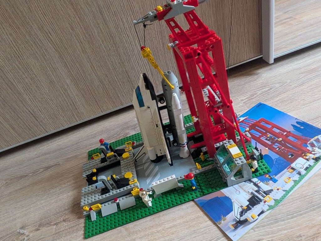 Lego shuttle launch pad 6339, Ophalen, Gebruikt, Lego, Space
