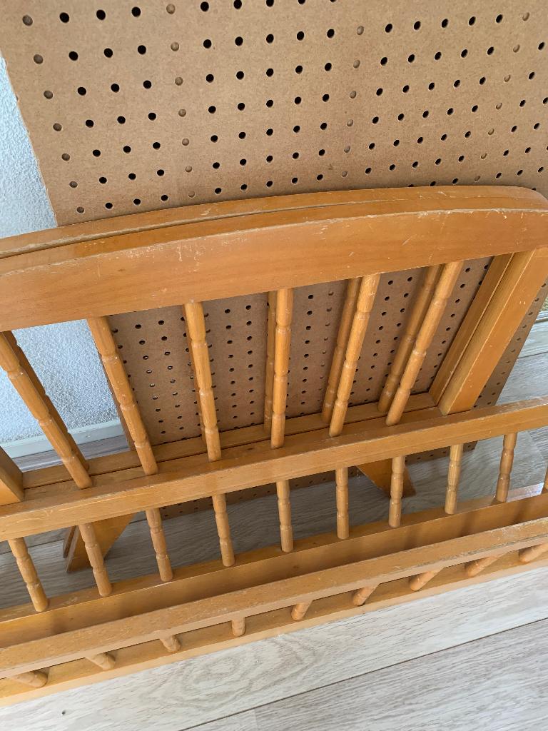 Vintage Peuterbed jaren ‘60, Kinderen en Baby's, Kinderkamer | Bedden, Ophalen, Gebruikt, 70 tot 85 cm, 140 tot 160 cm