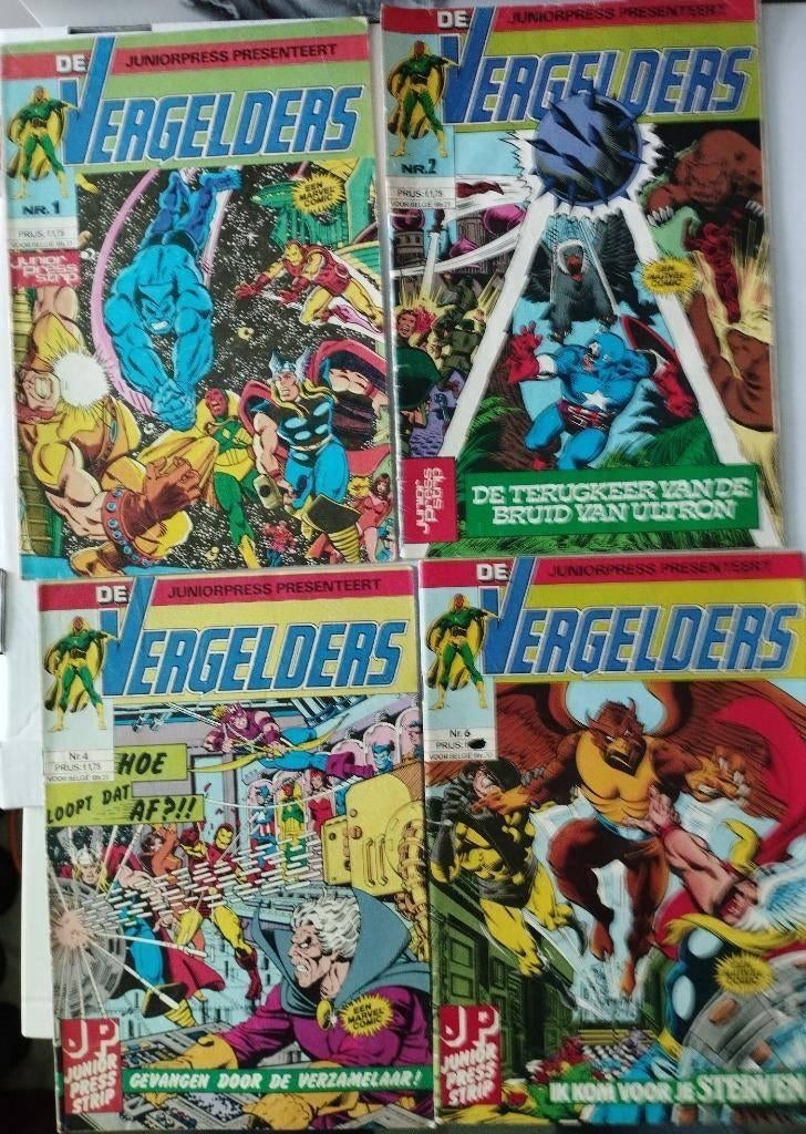Vergelders comics, Boeken, Strips | Comics, Europa, Meerdere comics, Junior Press, Ophalen
