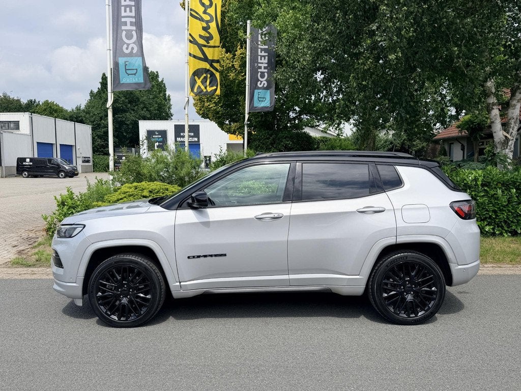 Jeep Compass 4xe 240pk PHEV Pano•Leder•Alpine, Auto's, Jeep, Automaat, Euro 6, 4 cilinders, Bedrijf
