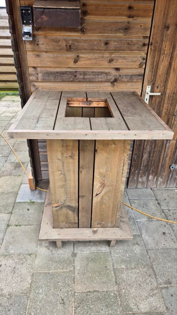 Statafel van hout, Ophalen, Gebruikt