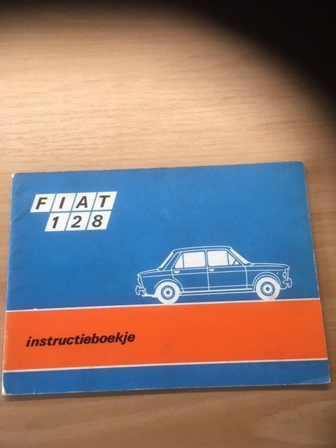 Fiat 128 Instructieboekje - Origineel  1970   NL, Ophalen of Verzenden