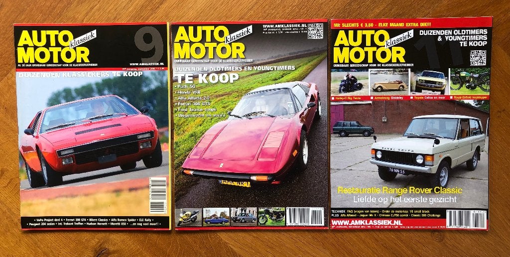3 x Auto Motor Klassiek met Alfa Romeo artikelen *, Ophalen of Verzenden, Nieuw, Alfa Romeo, Auto Motor Klassiek