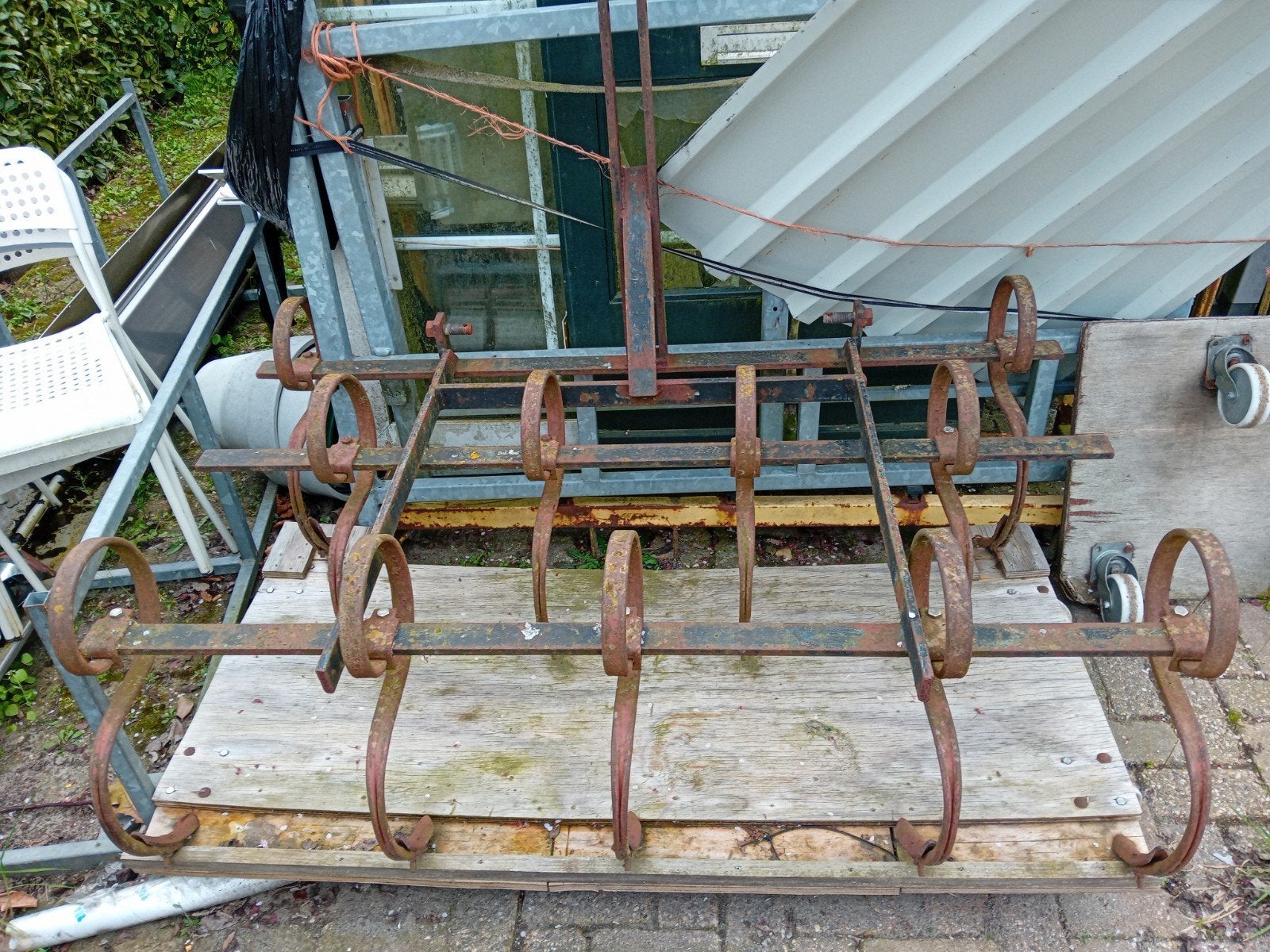 Triltand cultivator 140 cm breed voor hefinrichting, Ophalen