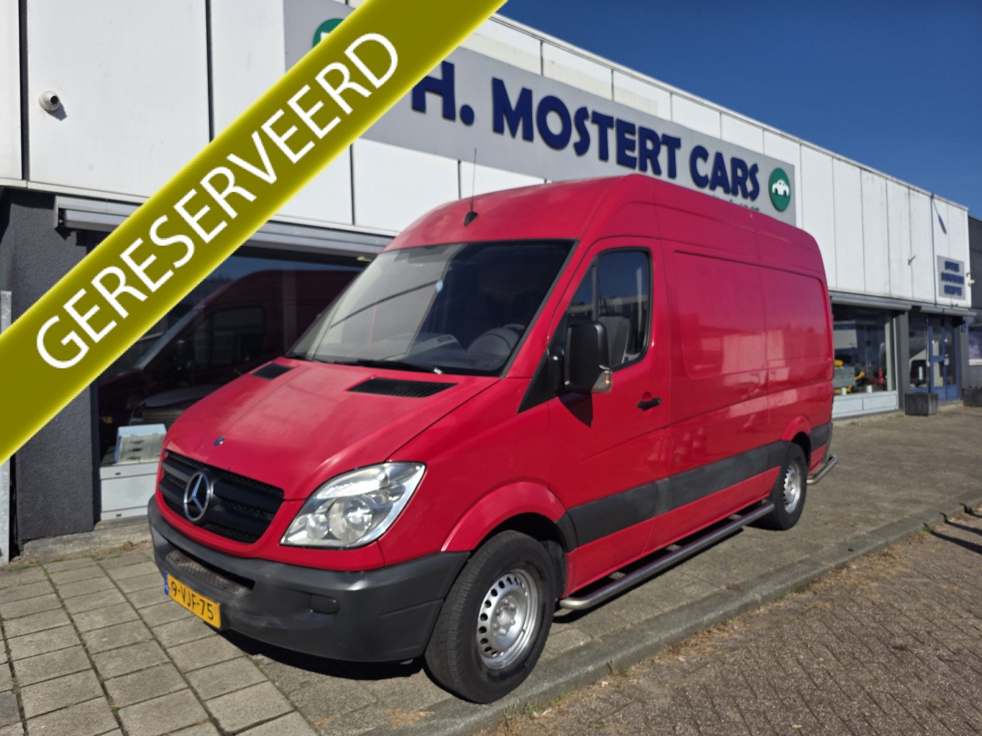 Mercedes-Benz Sprinter 210 2.2 CDI 366 HD 6-versnellingen Bj, Auto's, Gebruikt, 4 cilinders, Bedrijf, Euro 4