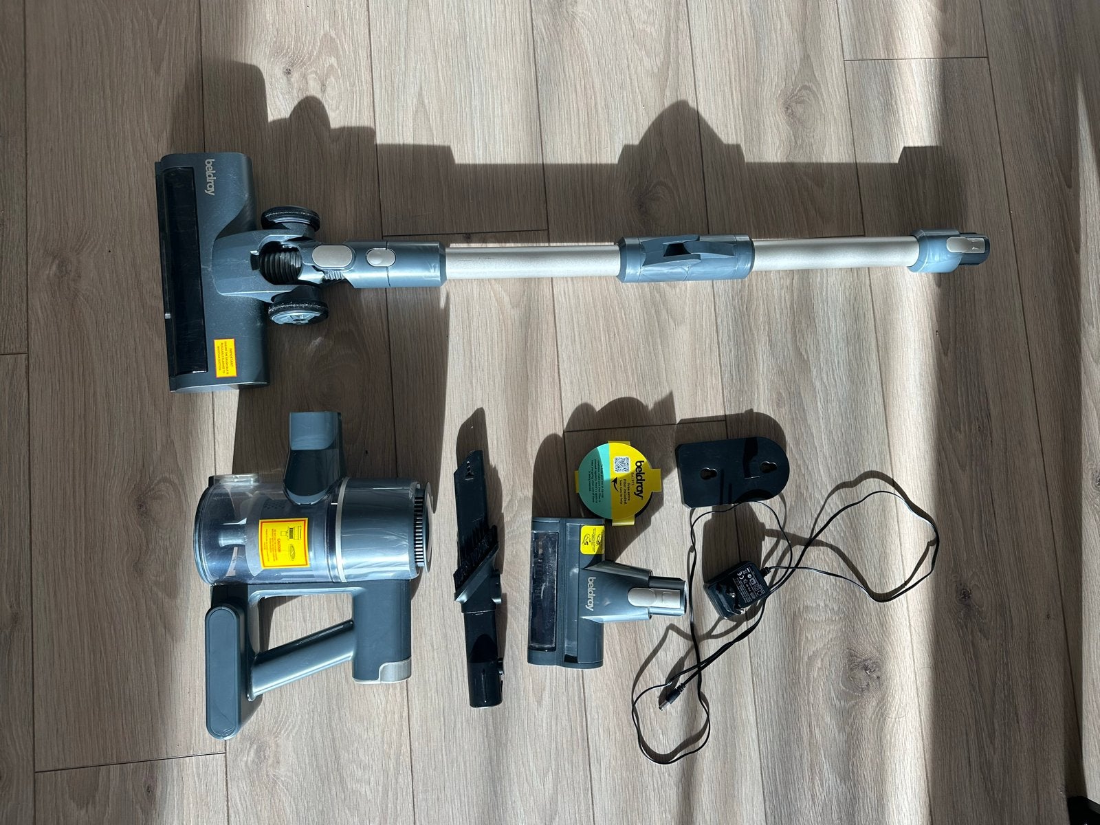 Beldray Steelstofzuiger met accessoires, Ophalen, Overige merken, Draadloos, Zo goed als nieuw