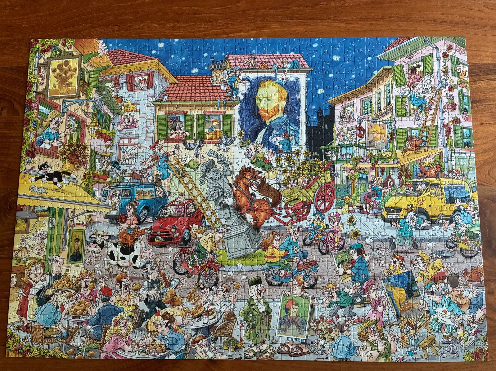 Puzzel That's Life Vincent van Gogh, Ophalen, 500 t/m 1500 stukjes, Gebruikt, Legpuzzel
