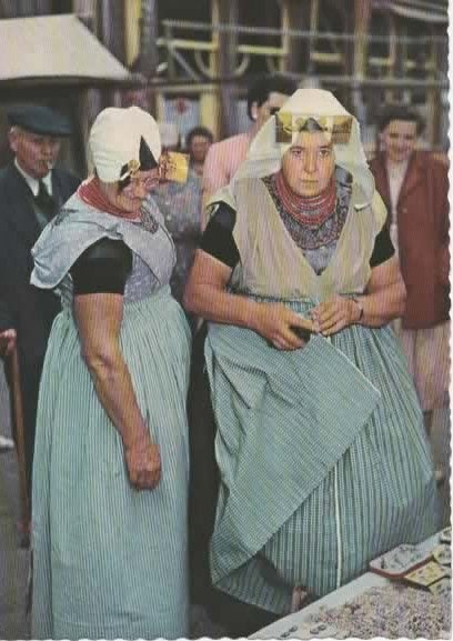 Zeeland 3x Zuid-Beveland klederdracht, Verzenden, 1960 tot 1980, Ongelopen, Zeeland