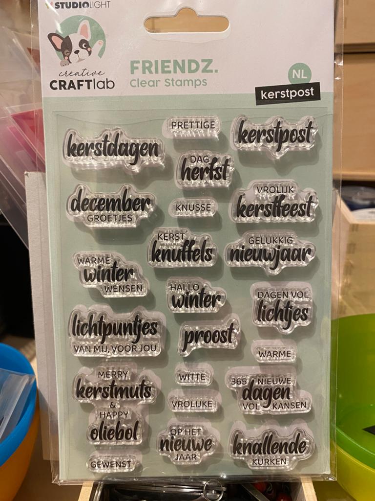 Nieuw stempelset, Hobby en Vrije tijd, Ophalen of Verzenden, Zo goed als nieuw, Clearstamp