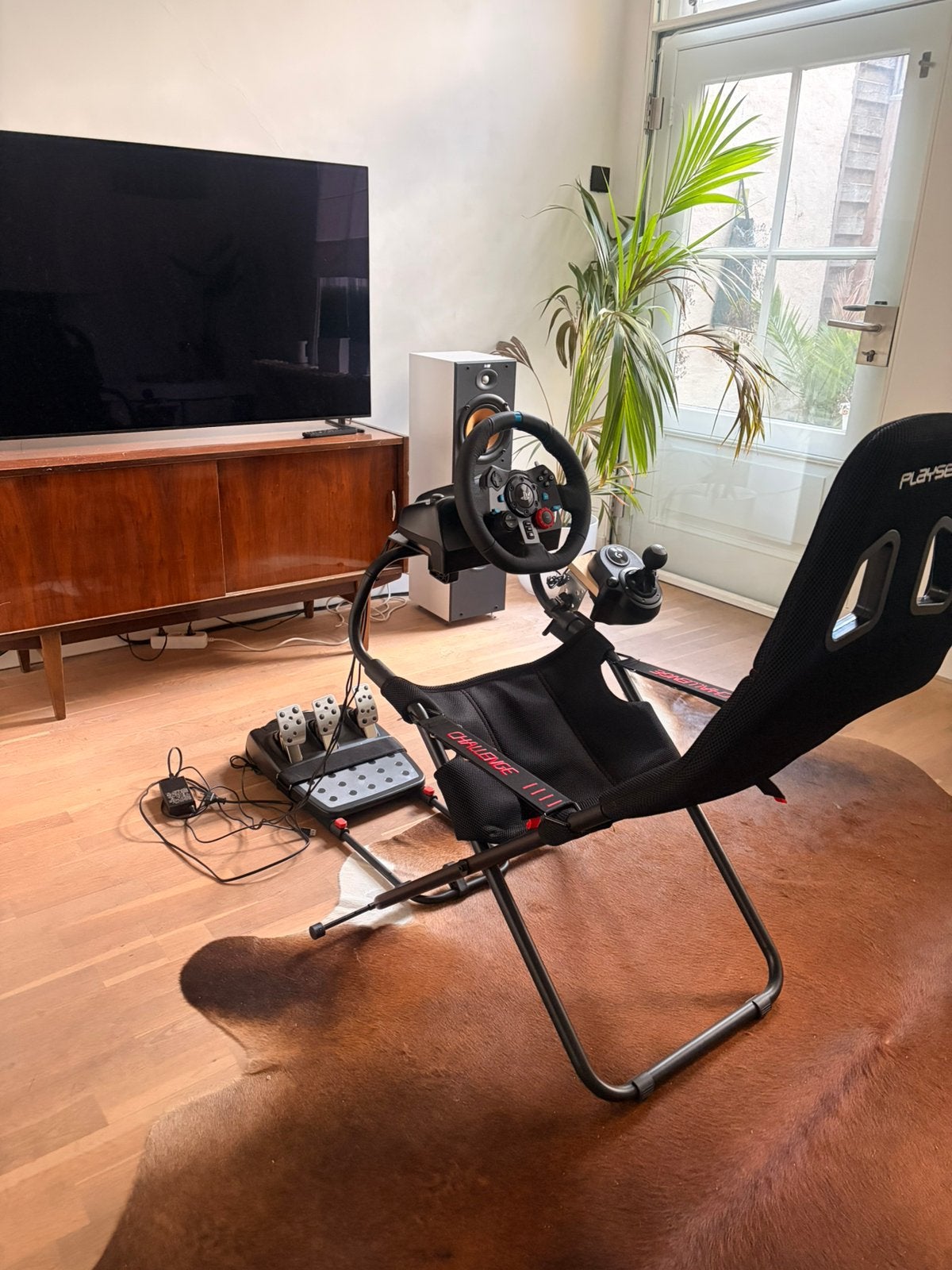 Logitech G29 race stuur met shifter + Playseat Challenge, Ophalen, Nieuw, Playseat of Racestoel, PlayStation 1