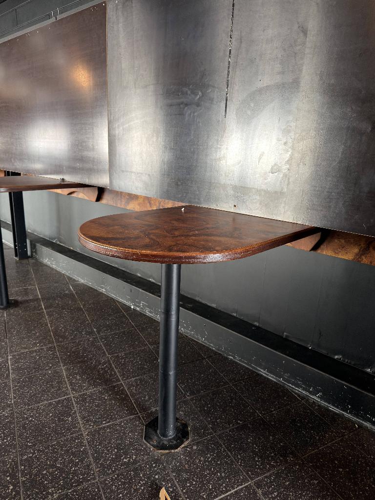 Hoge horeca statafels / wandtafels barkruk hoogte, Huis en Inrichting, Tafels | Statafels, Ophalen, Gebruikt