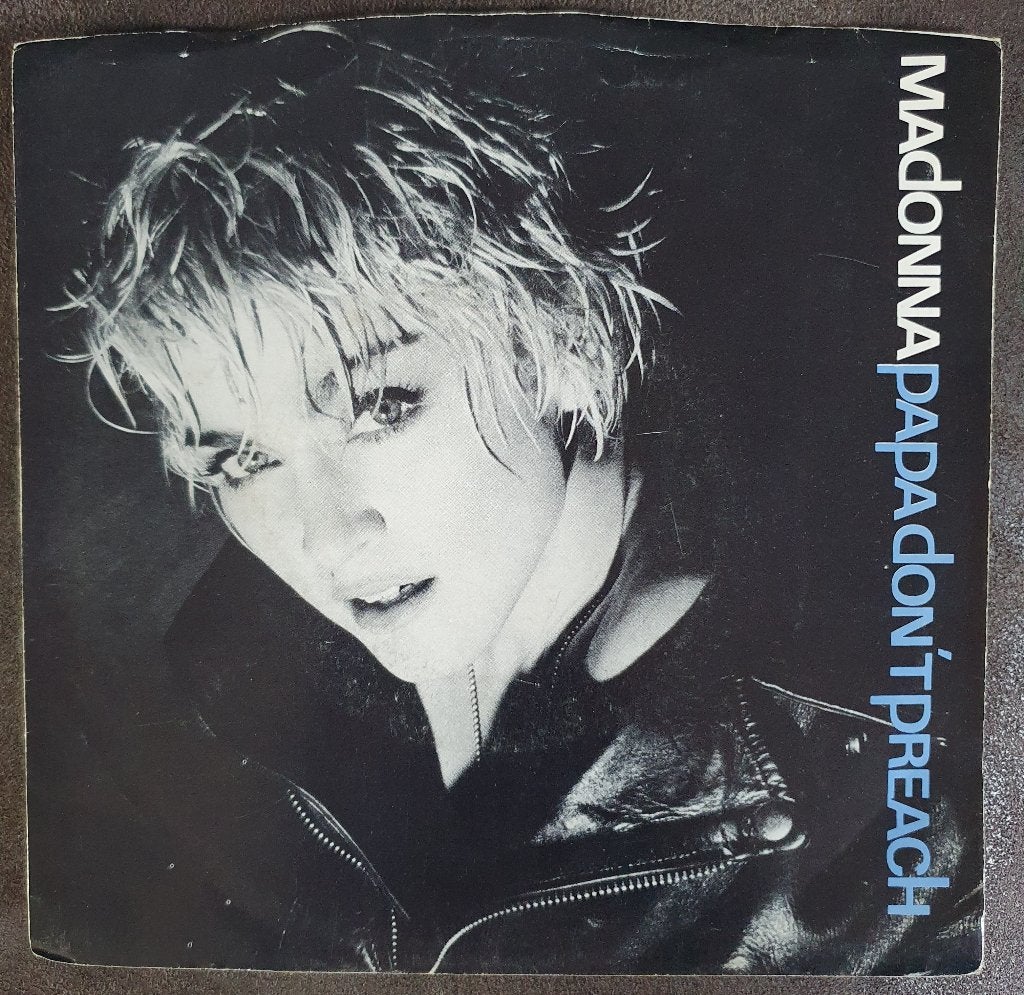 Madonna - Papa Don't Preach, Gebruikt, Verzenden, 7 inch, Beschermende buitenhoes