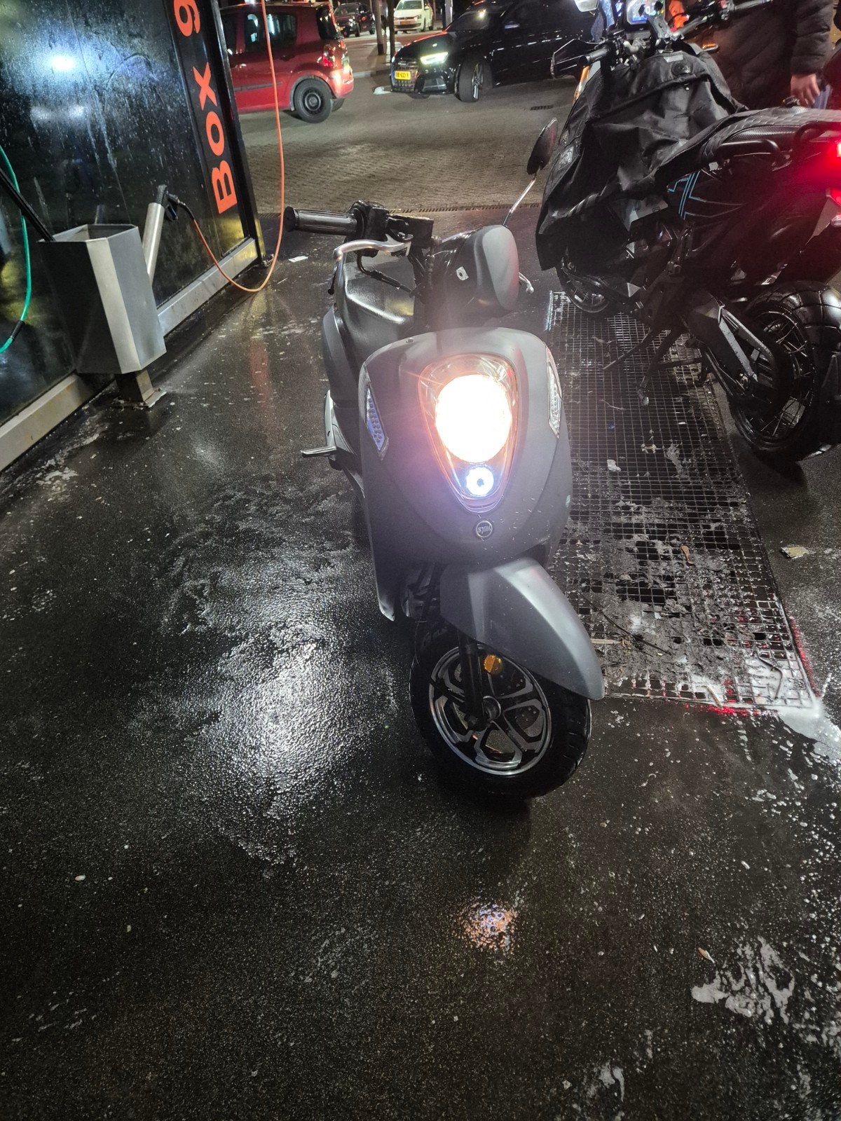 Netjes uitziende Sym Mio 50i (2018 / Euro 4) – Rijdt super!, Fietsen en Brommers, Ophalen of Verzenden, Gebruikt, Benzine, Overige modellen