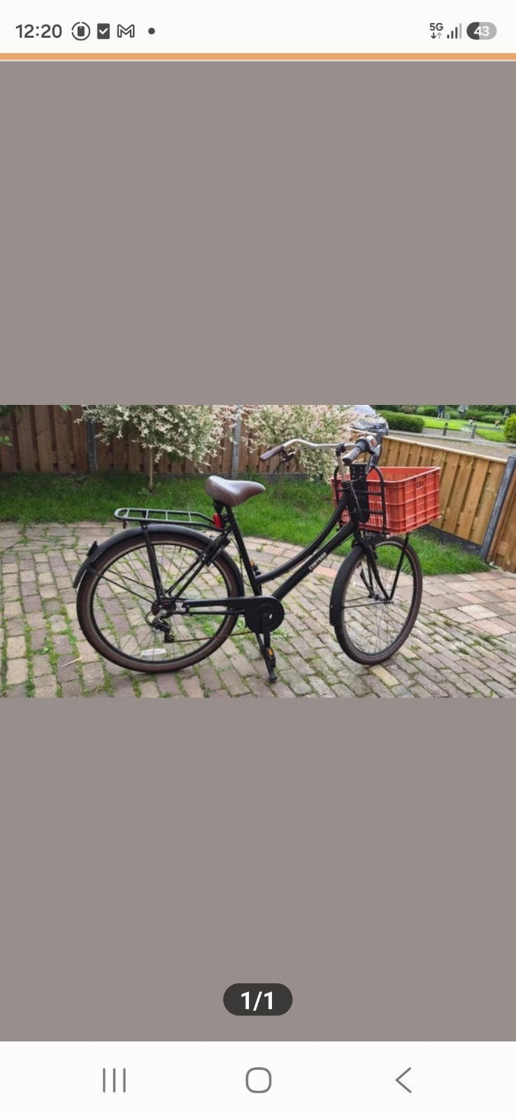 Mooie meisjes fiets 28 inch, Fietsen en Brommers, Ophalen, 1 kind
