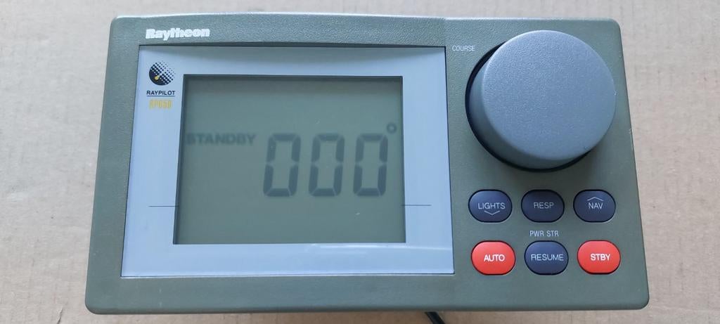 RAYMARINE RAYTHEON RayPilot 650 RP650 Autopilot Control Head, Ophalen of Verzenden, Zo goed als nieuw, Gps of Kompas