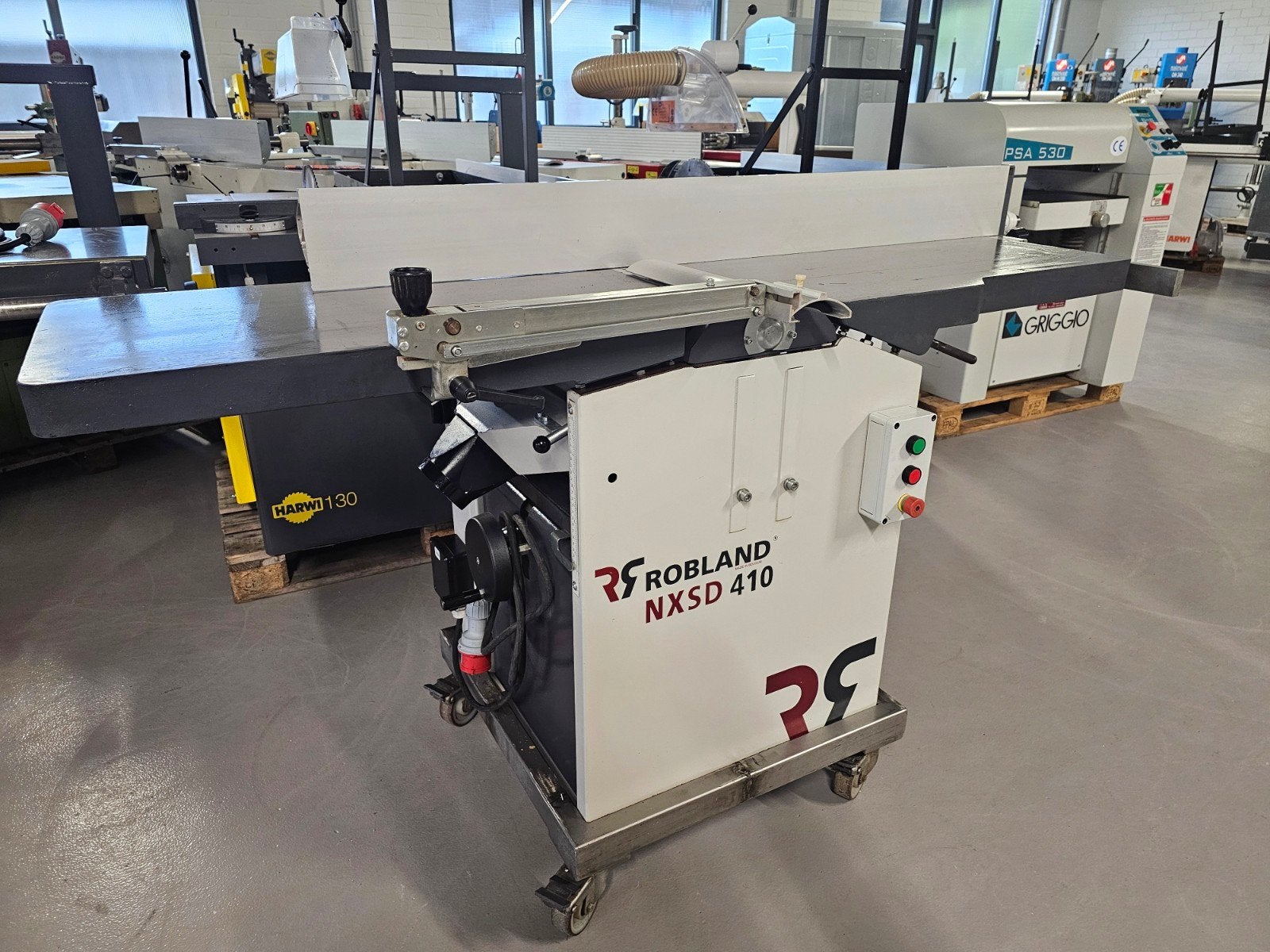 Robland Vlakvandiktebank 41CM breed met Tersa messen, Ophalen, Gebruikt