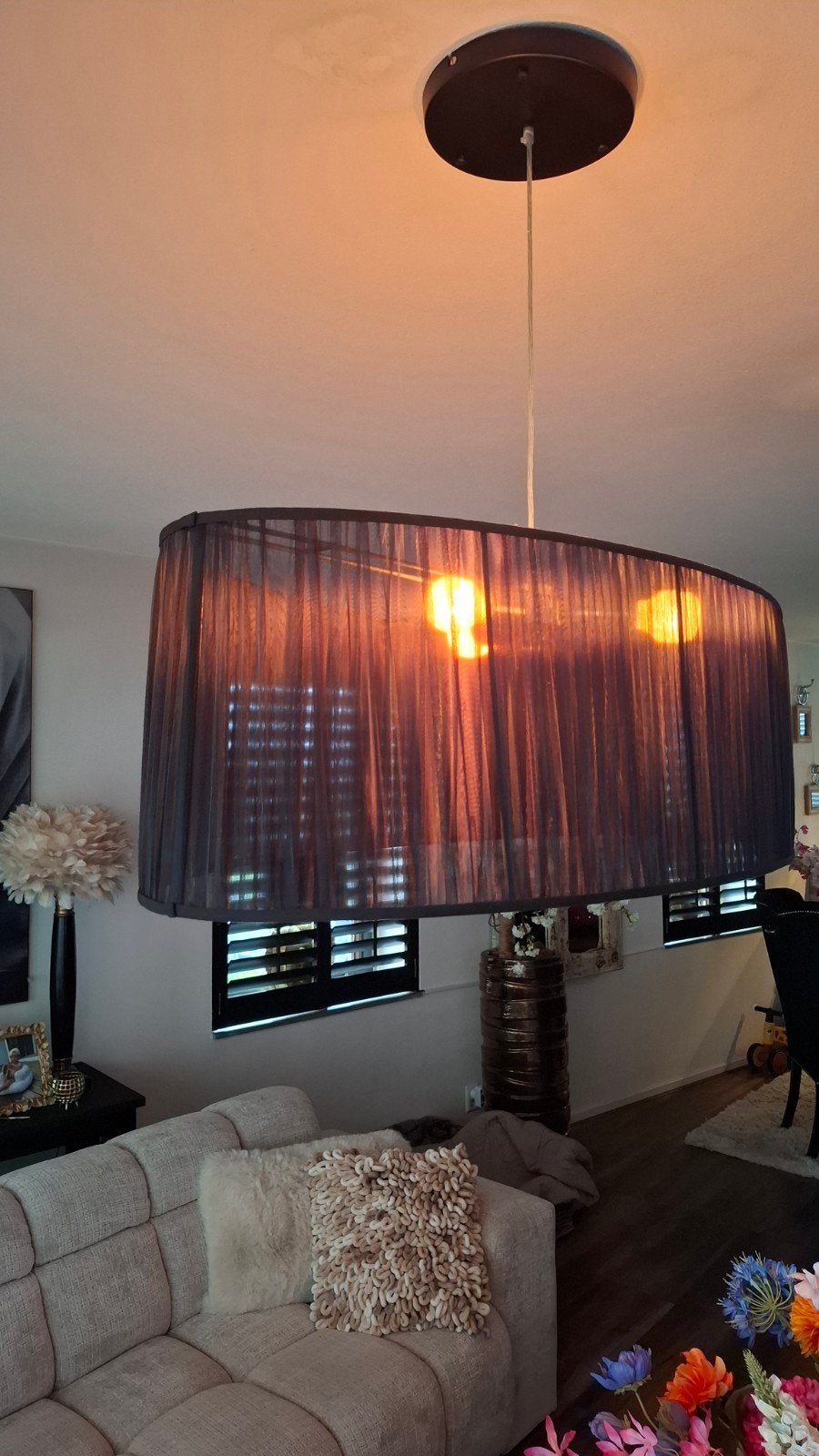 zwarte Lamp ( stout), Huis en Inrichting, Ophalen, Zo goed als nieuw, Eric kuster