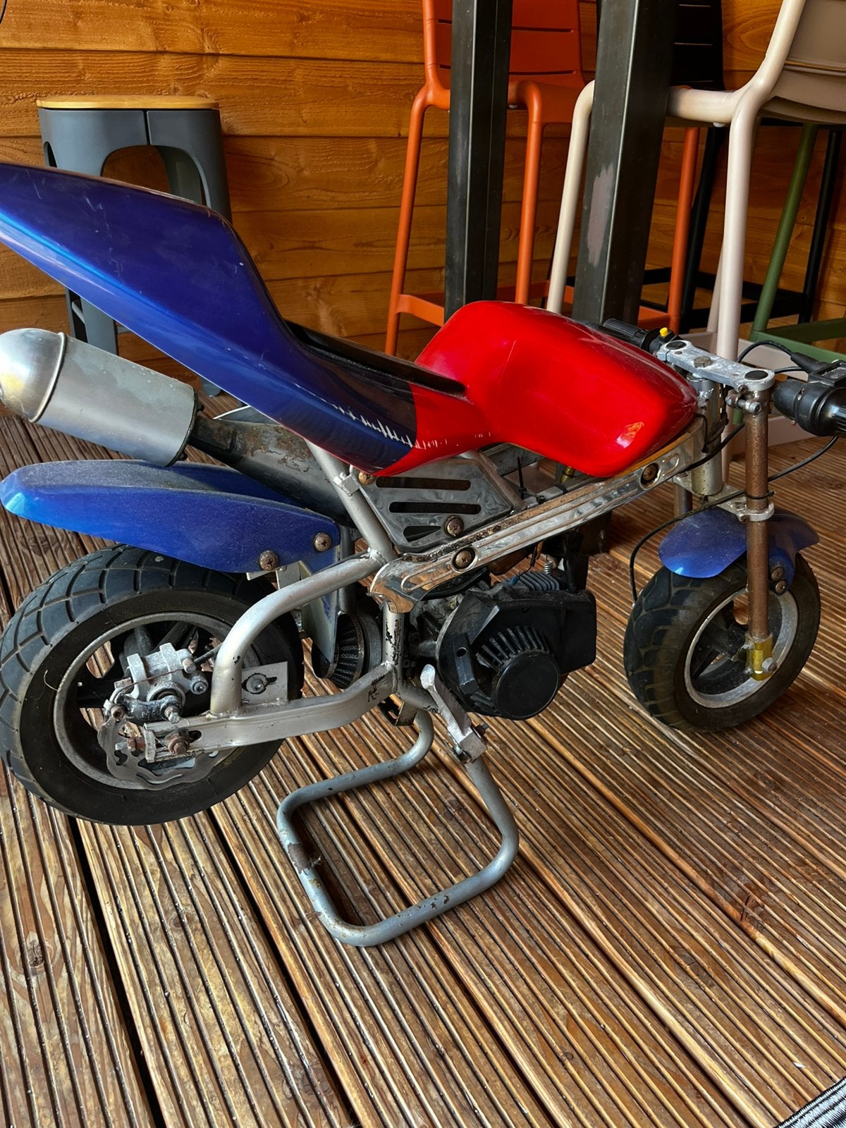Cross/pit bike 49cc 2 takt, Ophalen, Gebruikt, Overige typen, 49 cc