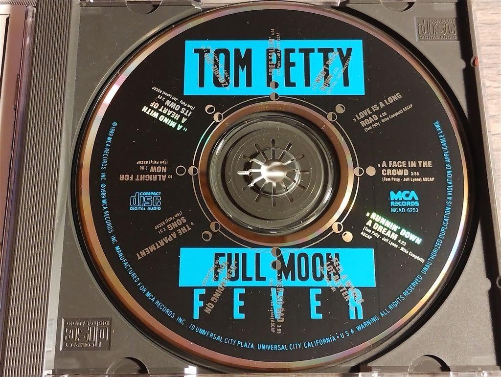 Tom Petty - Full Moon Fever, Ophalen of Verzenden, Zo goed als nieuw, Poprock