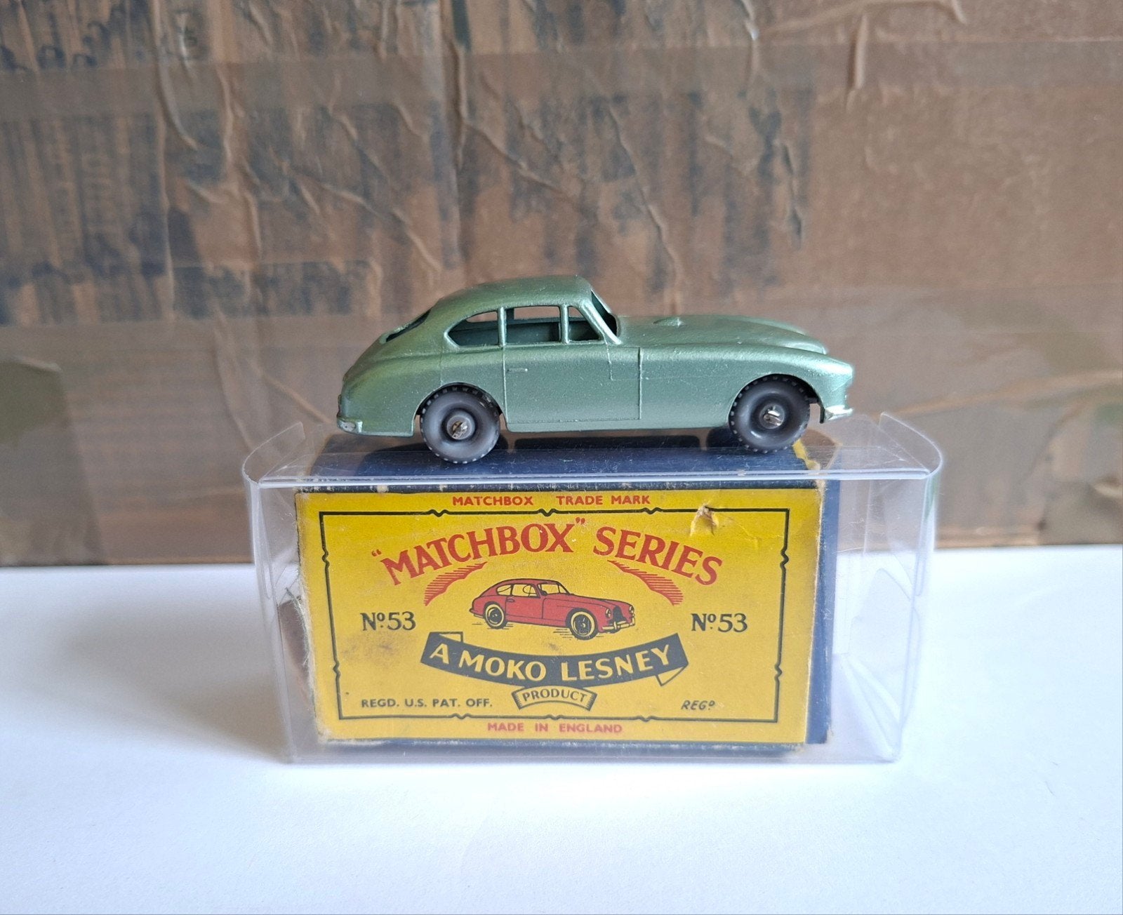 matchbox 53 aston martin, Ophalen of Verzenden, Gebruikt, Auto, Matchbox