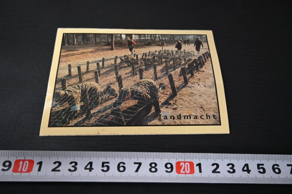 sticker Leger Koninklijke Landmacht LL1845, Verzamelen, Stickers, Ophalen of Verzenden, Zo goed als nieuw