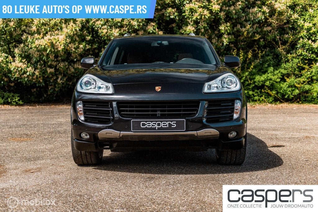 Porsche Cayenne 4.8 S, Auto's, Automaat, Cayenne, Zwart, Leder