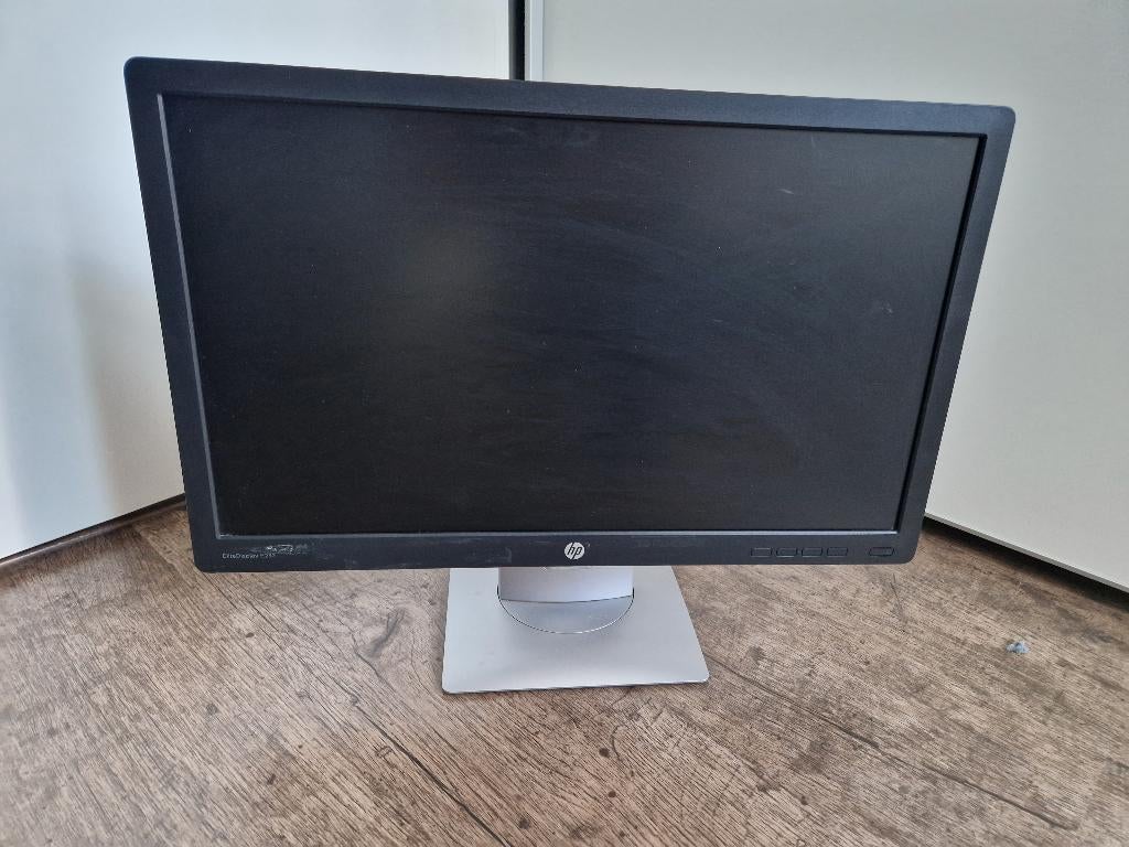 HP EliteDisplay E232 monitor 23" (3 stuks), Computers en Software, Monitoren, Ophalen, IPS, Full HD, HP