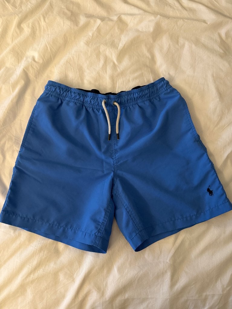Blauwe zwembroek Ralph Lauren maat 146, Kinderen en Baby's, Sport- of Zwemkleding, Ophalen of Verzenden, Zo goed als nieuw, Jongen