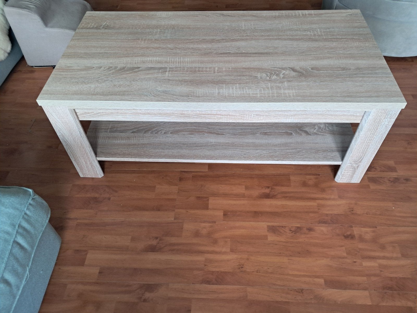 salon tafel, Ophalen