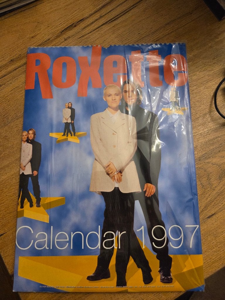 Roxette kalender, Ophalen of Verzenden, Jaarkalender, Nieuw