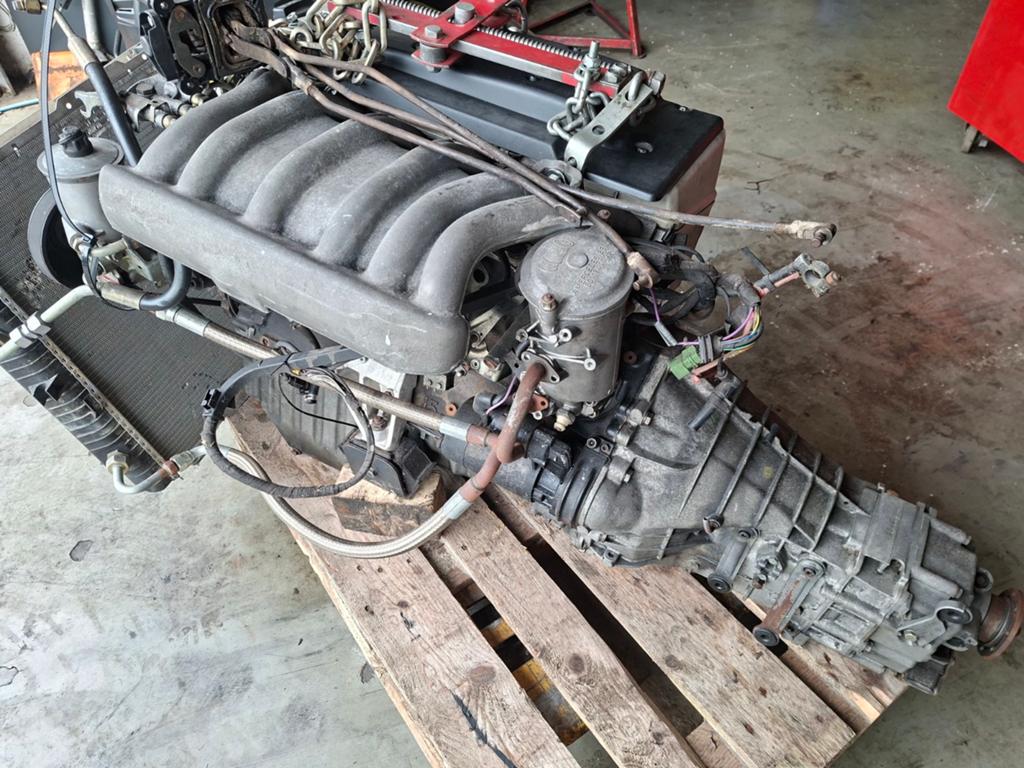 Mercedes-Benz 300TD motor OM606 met 5 gang versnellingsbak, Auto-onderdelen, Gebruikt, Mercedes-Benz, Info@g-wagen.nl, Ophalen of Verzenden