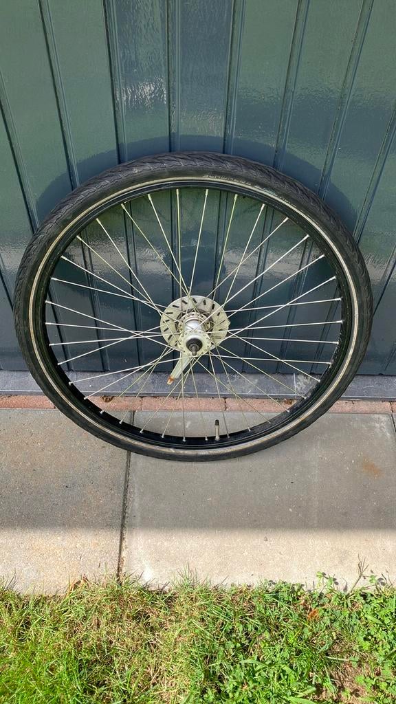 Voorwiel 26inch rollerbrake, Ophalen, Zo goed als nieuw