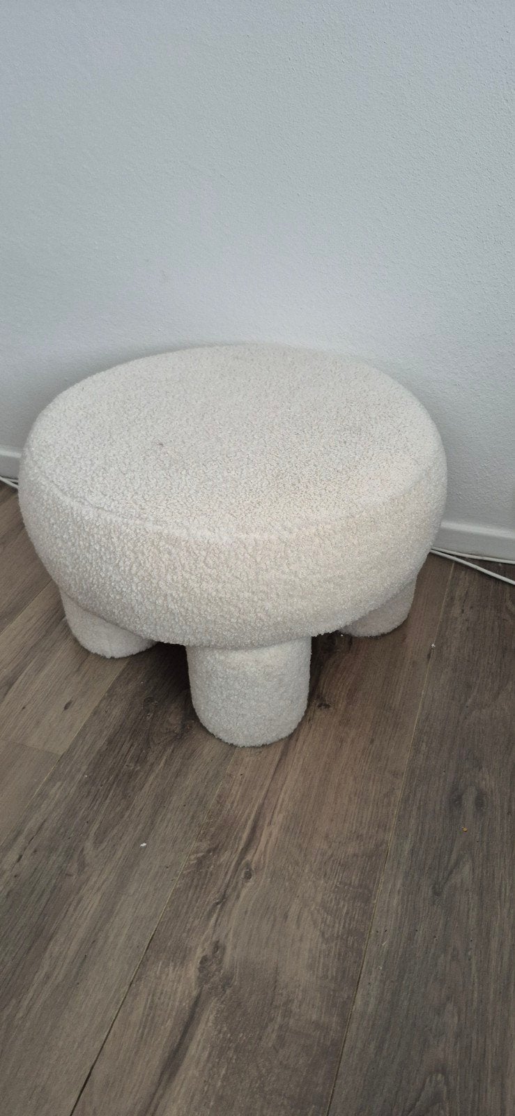 poef hocker, Ophalen, Vierkant