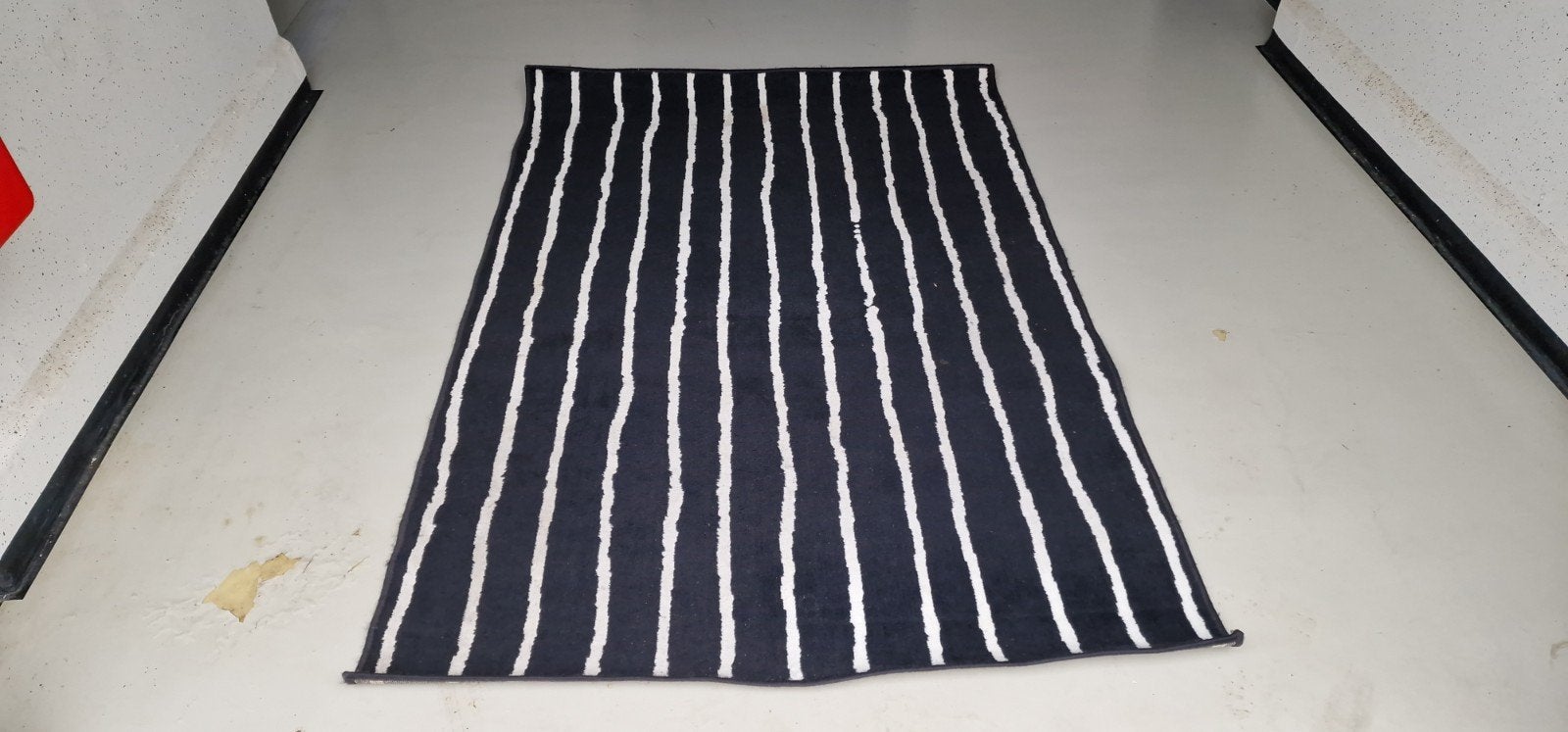 Vloerkleed, Ophalen, 100 tot 150 cm, Zwart, 200 cm of meer
